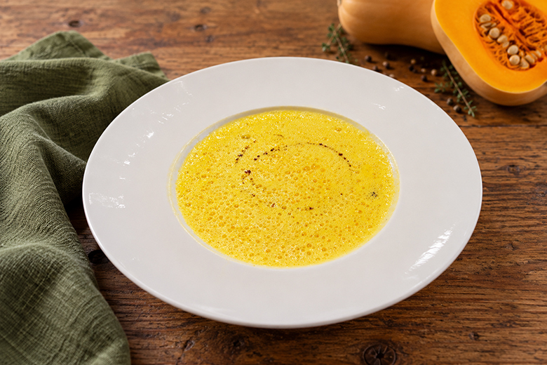 Weihnachtliche Kürbissuppe