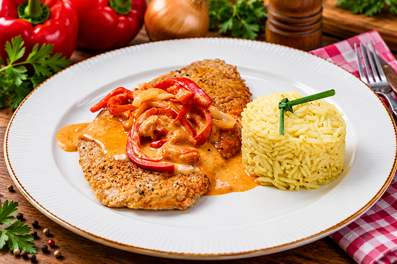 Paprikaschnitzel