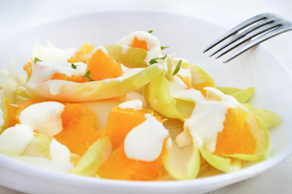 Orangen-Chicoreesalat