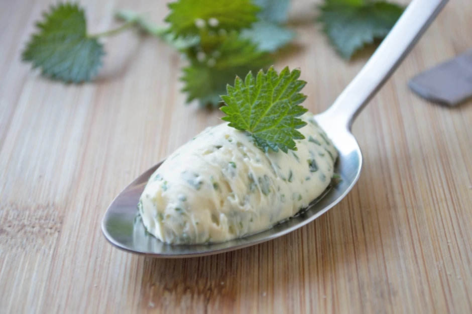 Brennnesselbutter