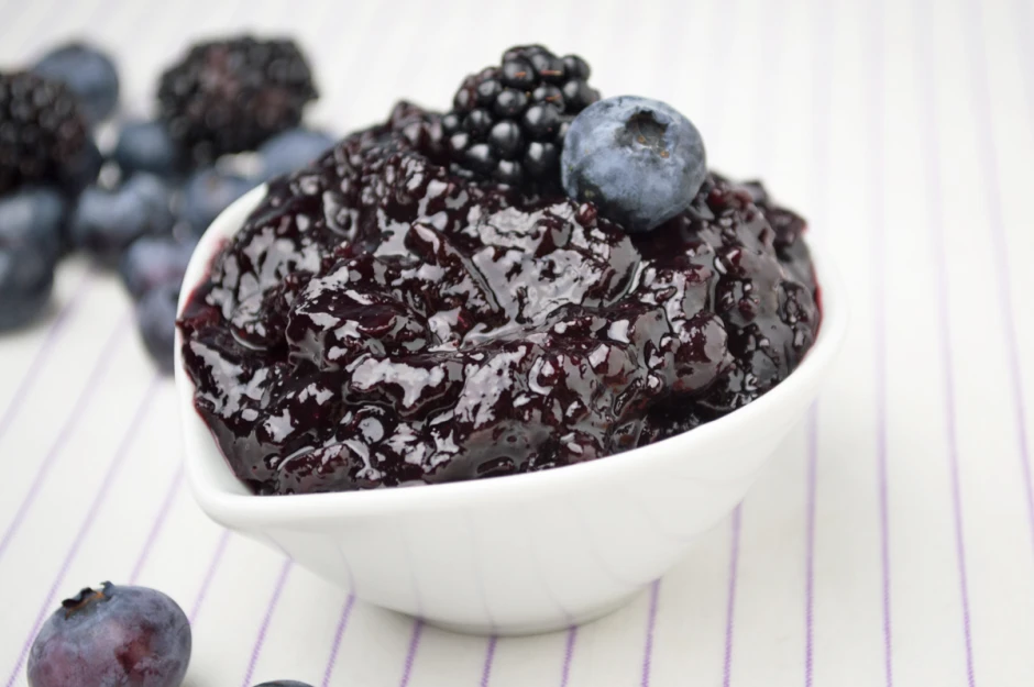 Heidelbeer-Brombeer-Marmelade