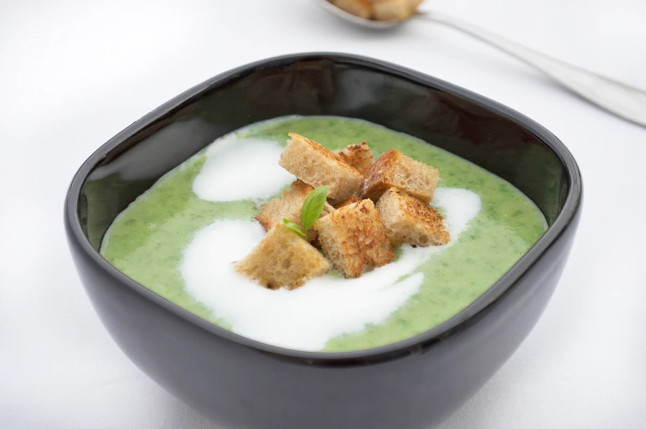 Spinatsuppe