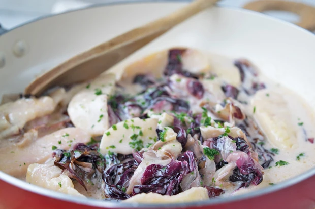 Radicchio mit Birnen
