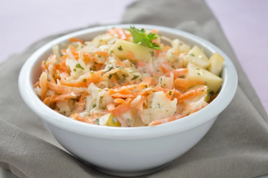 Karotten-Sauerkraut-Salat