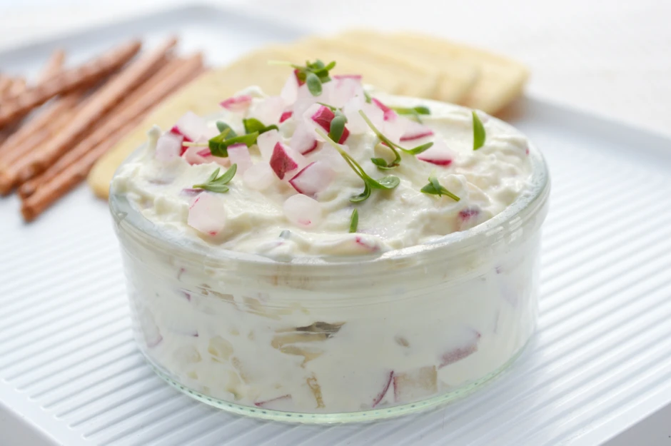 Kresse-Radieschen-Dip