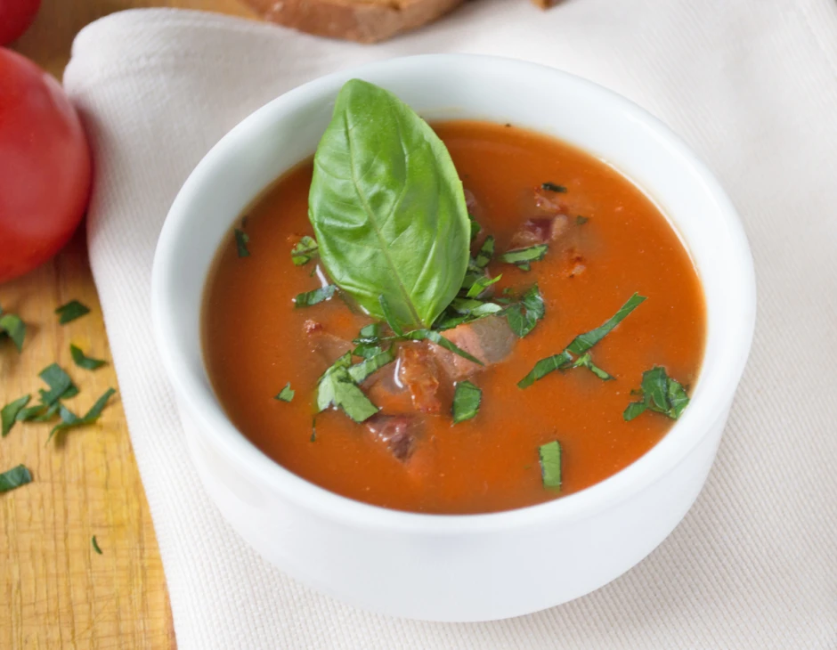 Rustikale Tomatensuppe