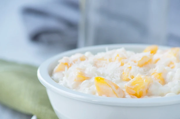Milchreis mit Mango