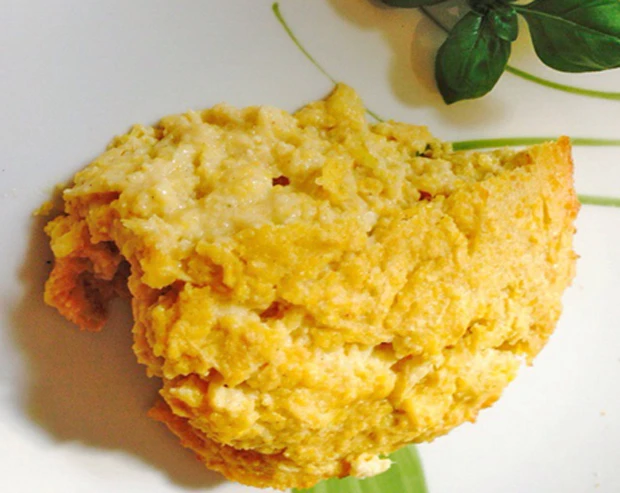 Apfel-Polenta-Auflauf