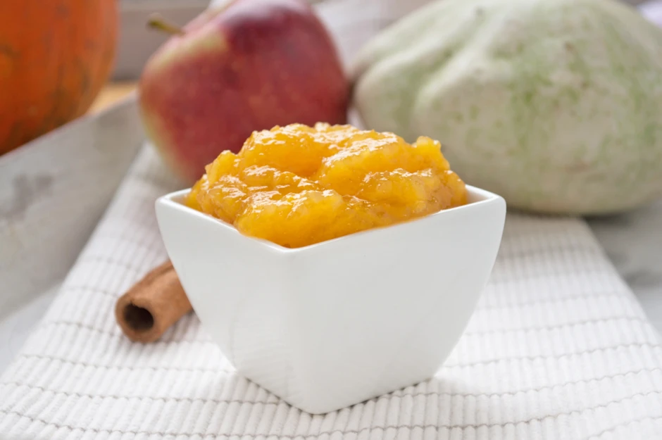 K&uuml;rbisaufstrich mit Apfel