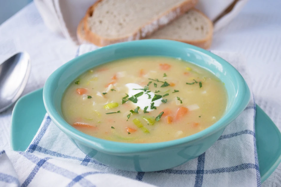 Gem&uuml;secremesuppe