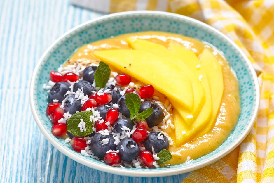 Veganer Mango-Kokos-Smoothie