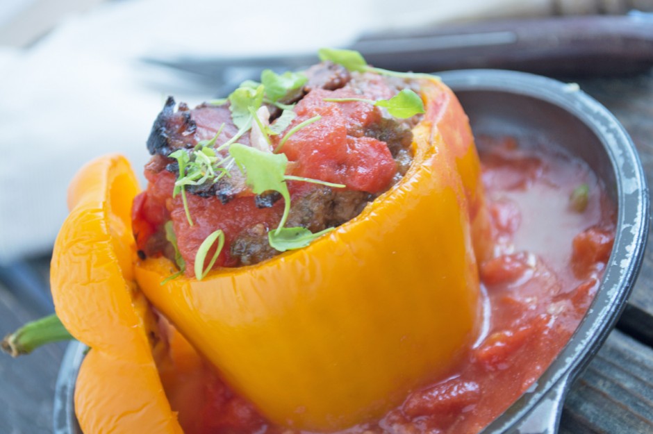 Gefüllte Paprika