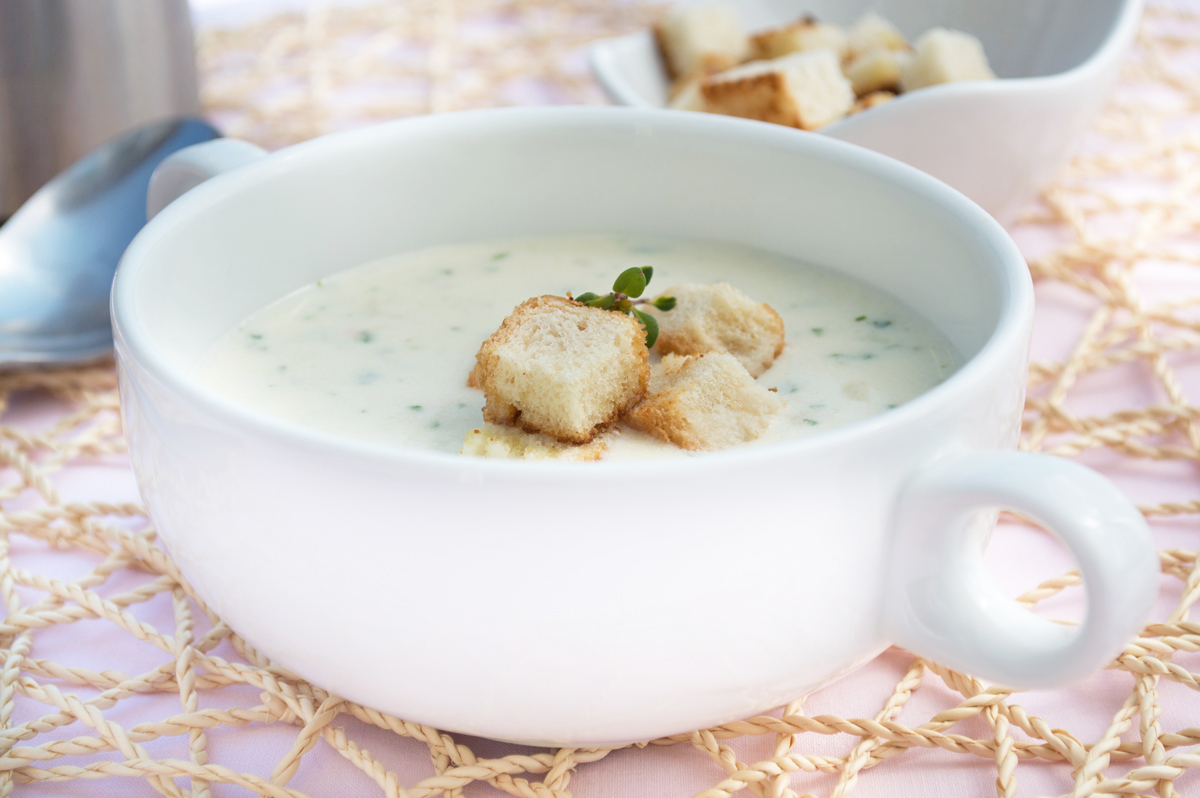 Allgäuer Käsesuppe Mit Senf-sternen