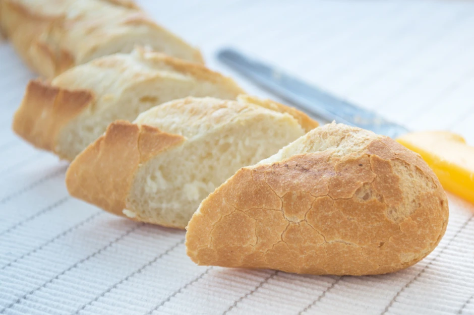 Selbstgemachtes Baguette