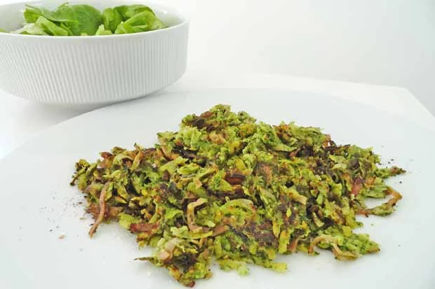 Schinken-Bärlauch-Pfanne
