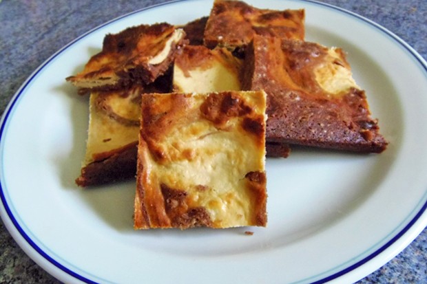 Topfen-Marmor-Brownie