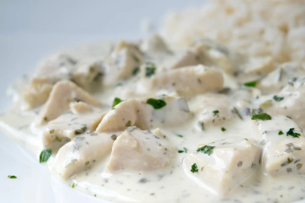 Kalbs-Spargel-Geschnetzeltes