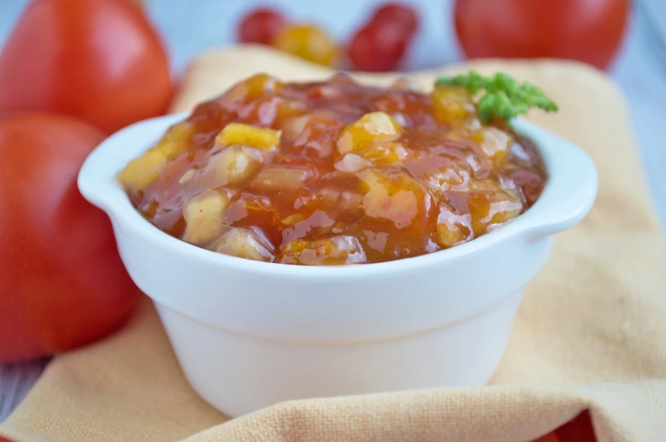 Apfel-Tomatenchutney