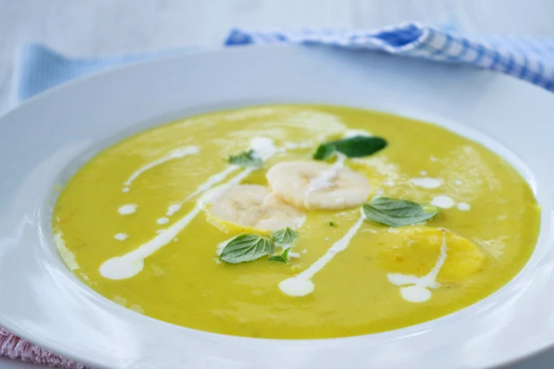 Curry-Bananensuppe