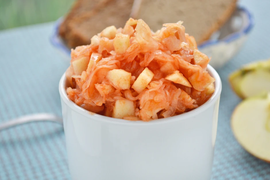 Sauerkraut - Apfelsalat
