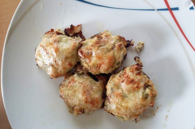 Würzig Gefüllte Champignons