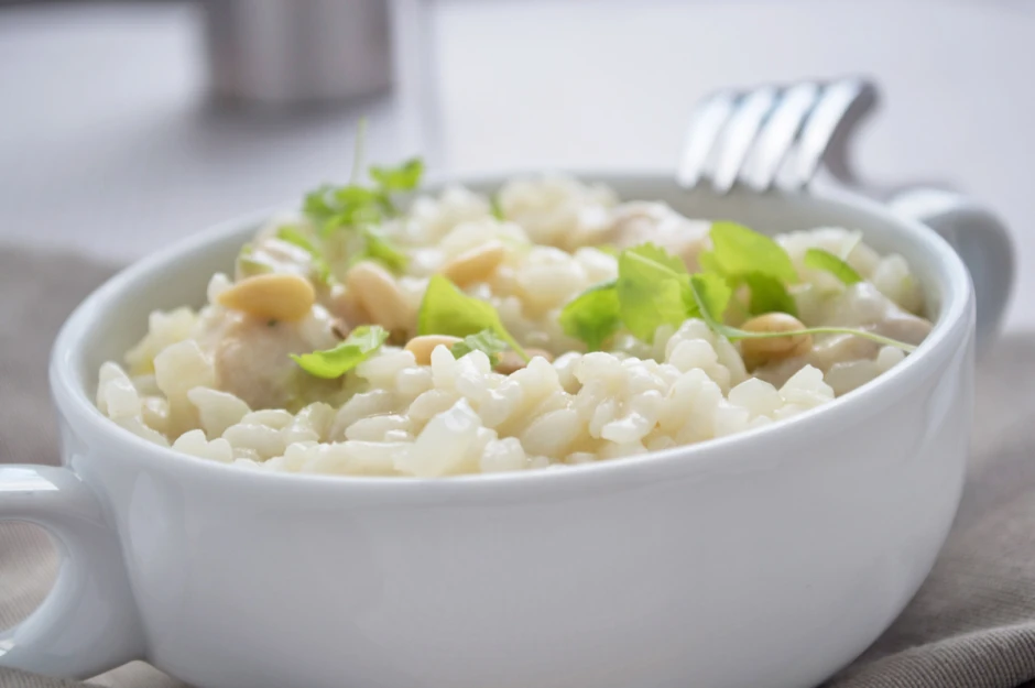Hühnerrisotto