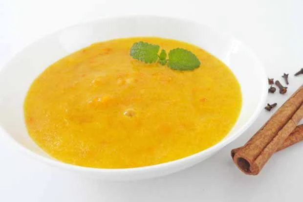 S&uuml;&szlig;e K&uuml;rbissuppe