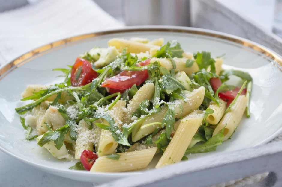 Rucola-Mozzarella Nudelsalat