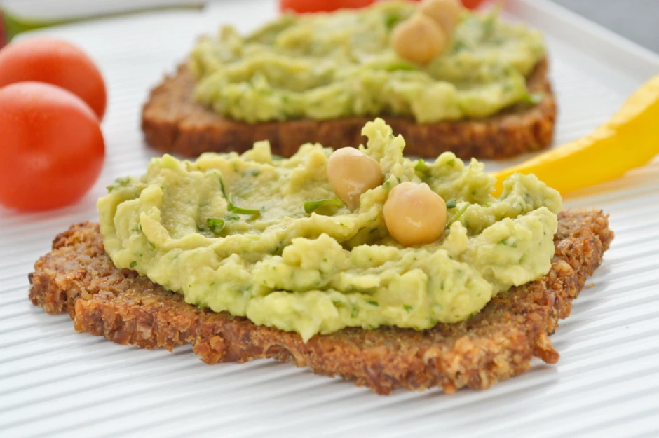 Avocado-Kichererbsen Aufstrich