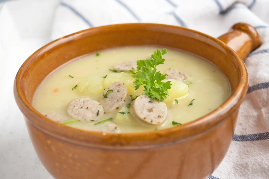 Kartoffeleintopf mit Bratwurst