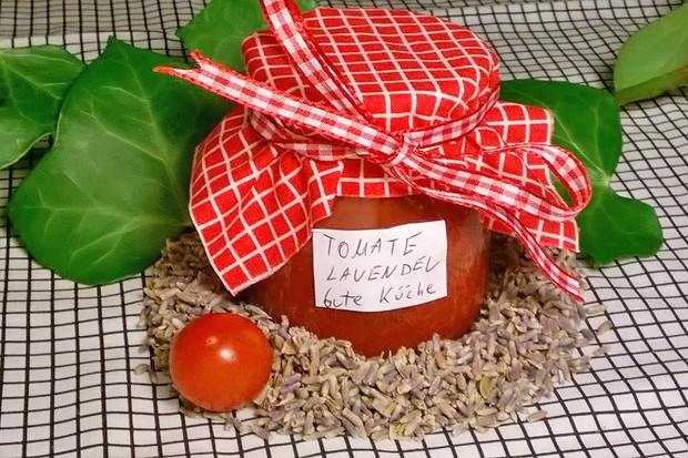 Tomaten-Lavendel-Marmelade