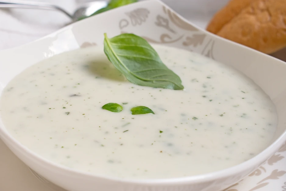 Basilikumsuppe