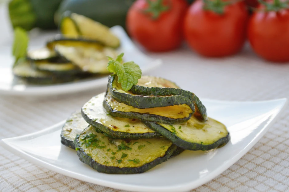Gebratene Zucchini