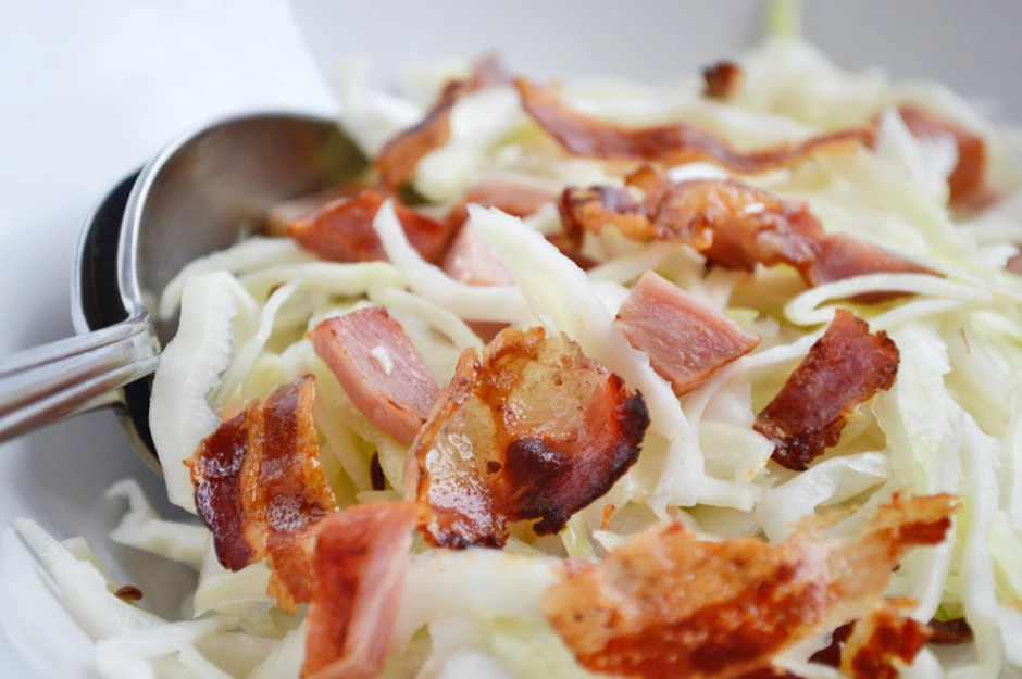 Warmer Krautsalat