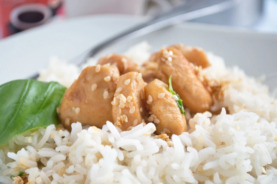 Huhn mit Sesam