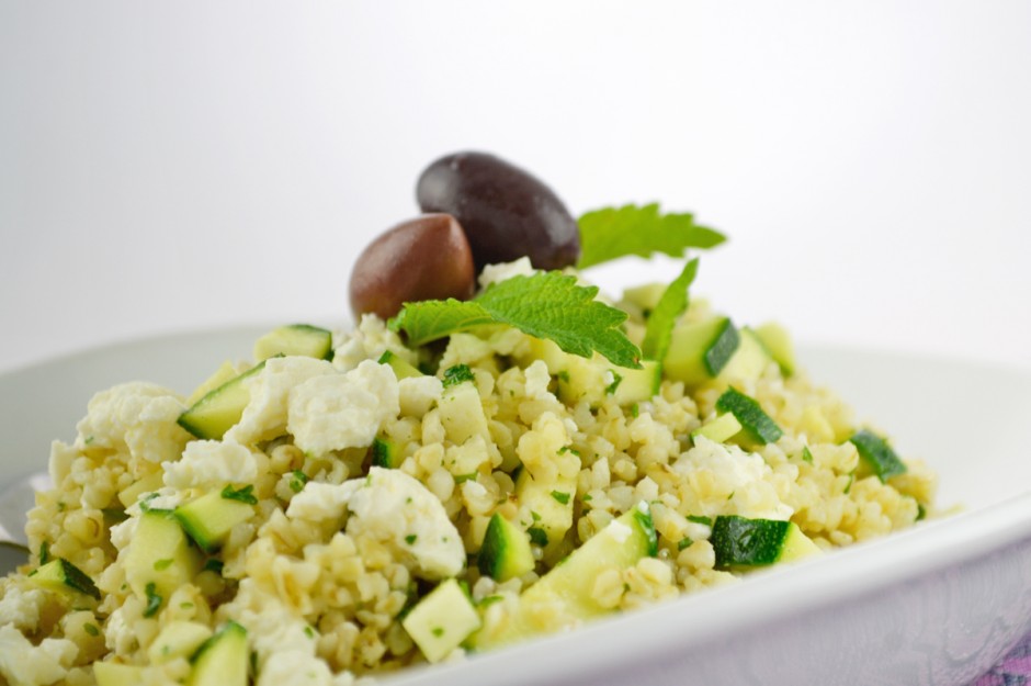 Minzig-frischer Bulgursalat