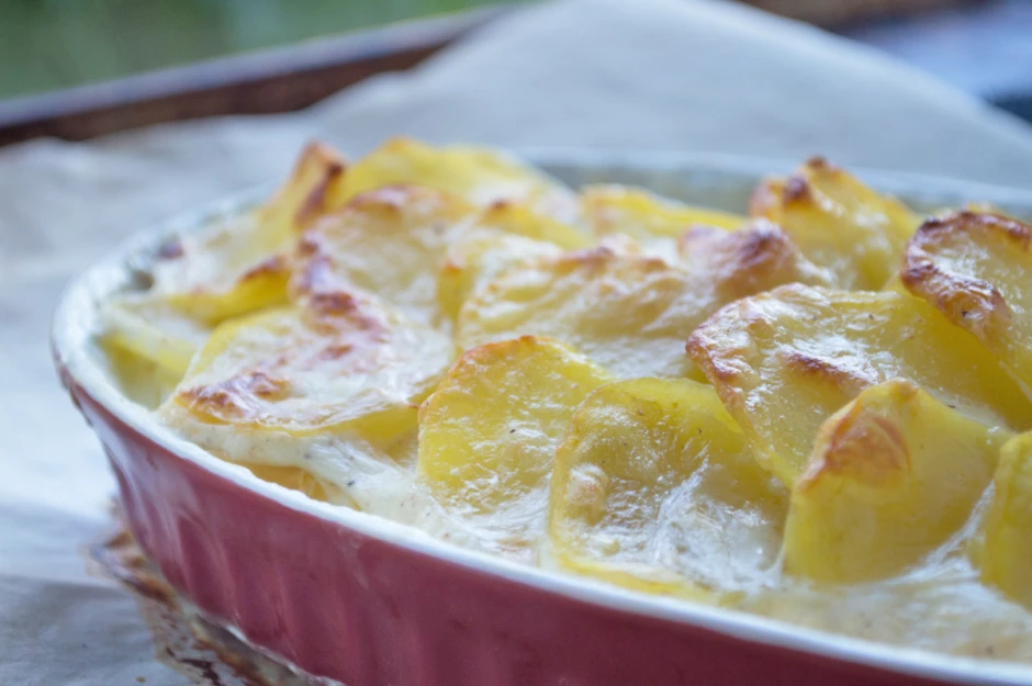 Einfaches Erd&auml;pfelgratin