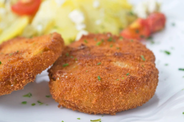 Vegane Kohlrabischnitzel