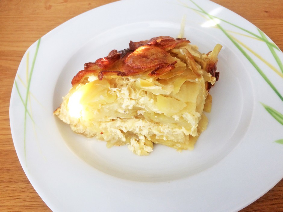 Kartoffel-Zwiebel-Auflauf