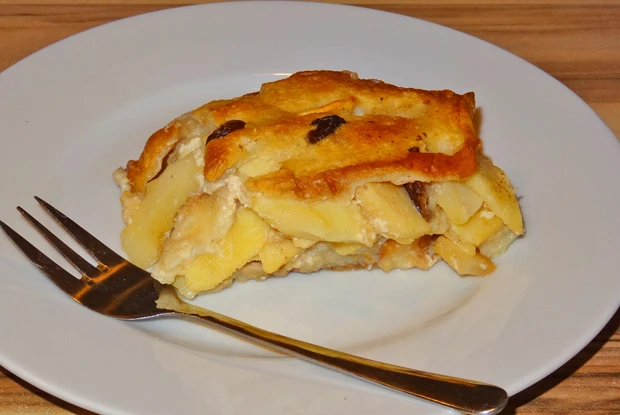 Apfel-Scheiterhaufen