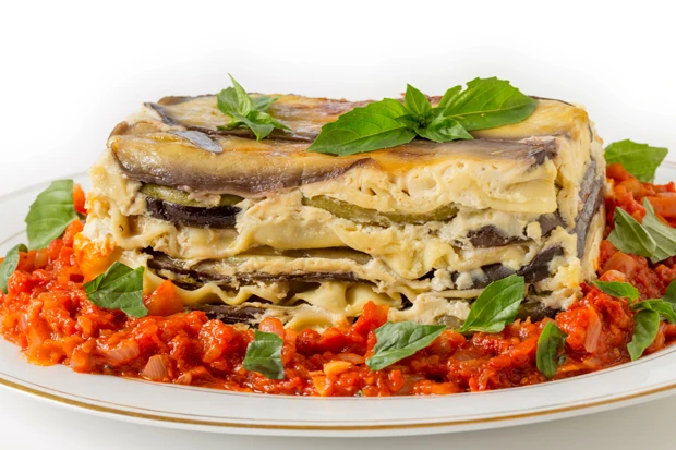 Karotten - Melanzani Lasagne