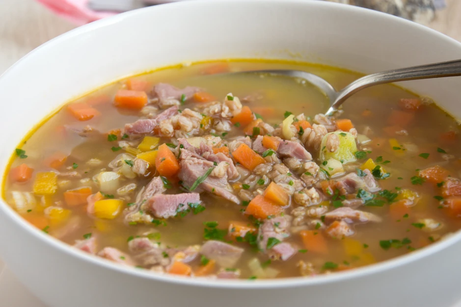 Geselchte Suppe