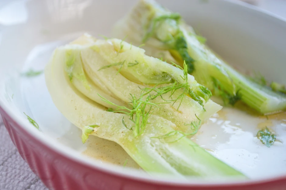Fenchel in brauner Butter