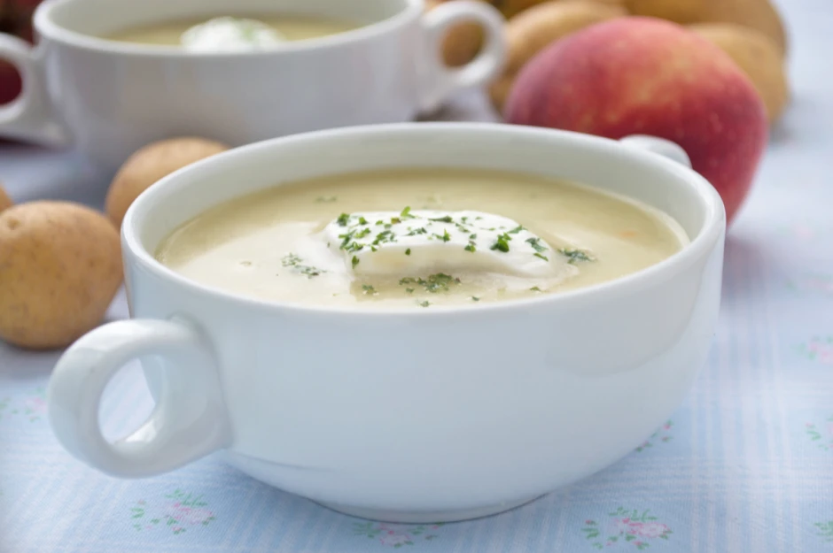 Kartoffel-Apfel Suppe