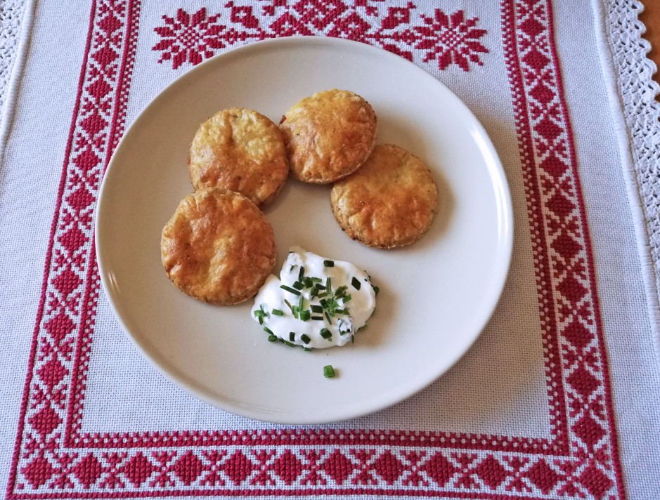 Käse Waffeln