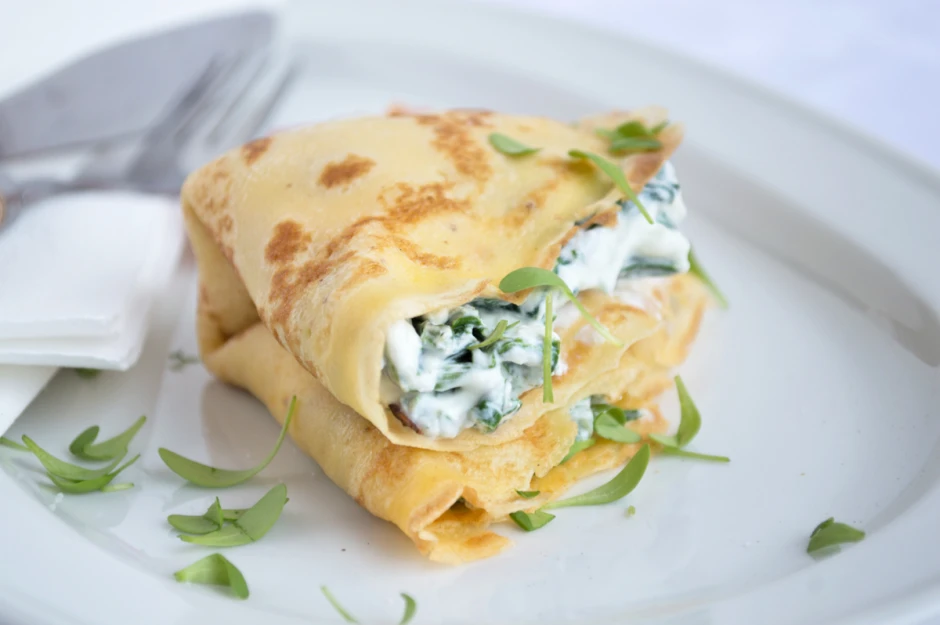 Gemüse Crepes