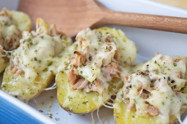 Gefüllte Thunfischkartoffeln