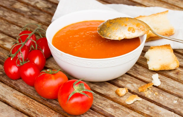 Gazpacho (kalte Gemüsesuppe)