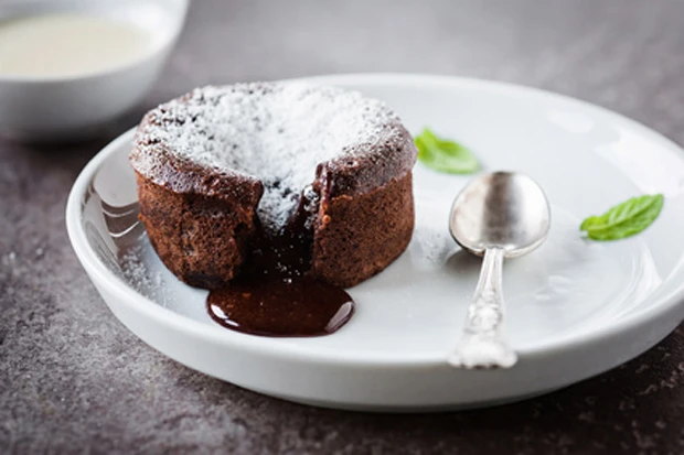 Schokomuffins mit weichem Kern