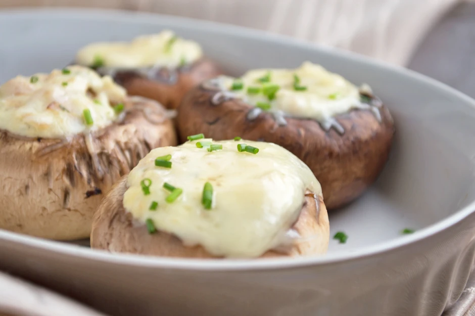 Gef&uuml;llte Champignons